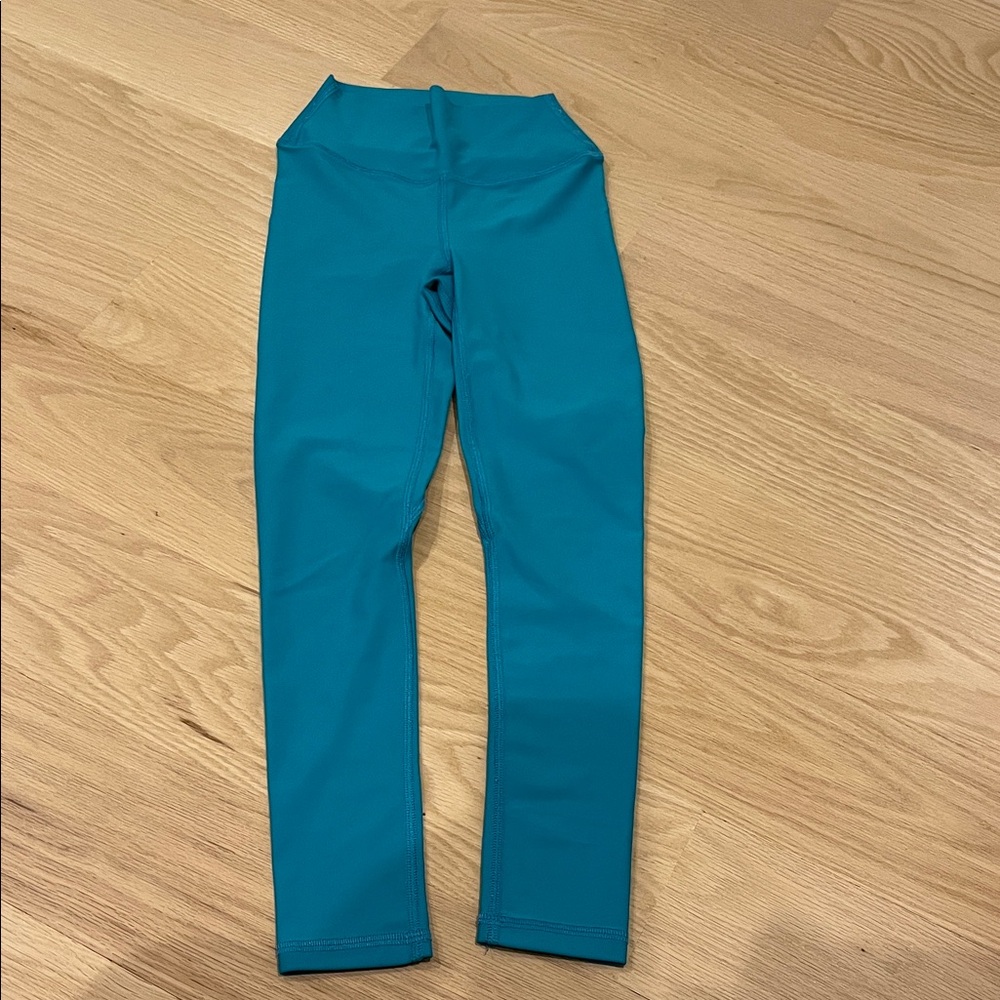 FIVE DANCEWEAR LEGGINGS - size YL - teal